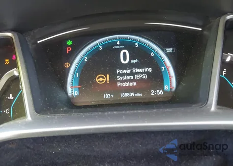 2016 Honda Civic Ex из США, поврежденный, VIN 19XFC2F71GE089256